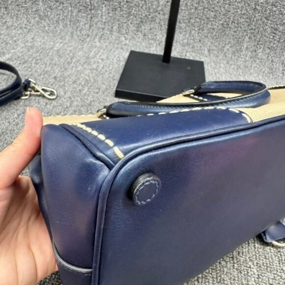 Prada City Canvas Satchel Bag 410-082725 - Picture 11 of 16